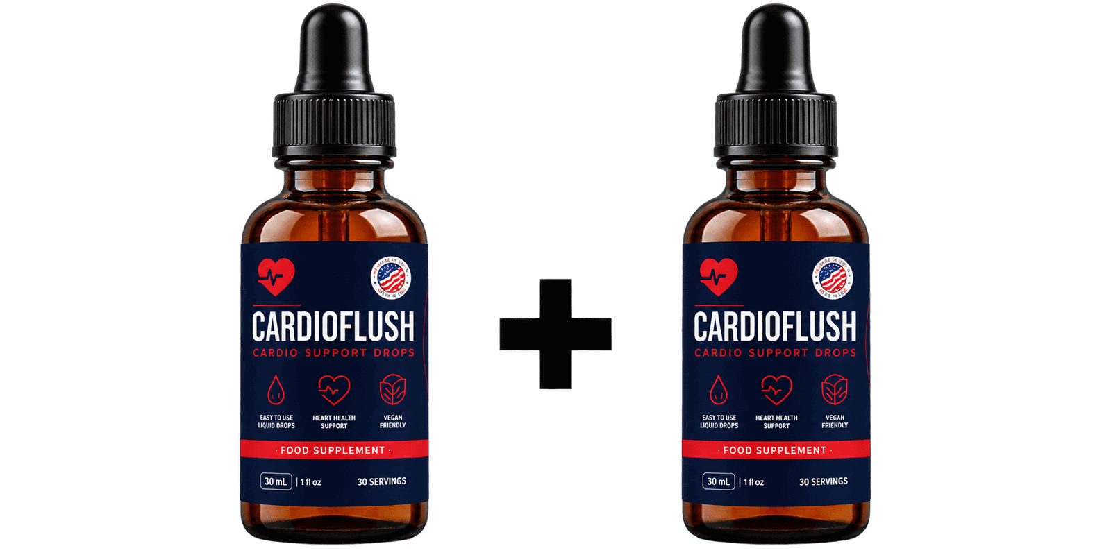 Buy 1 Get 1 Free — CardioFlush cardio support drops